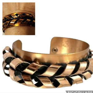 Renoir Ribbon‎ curl copper bracelet